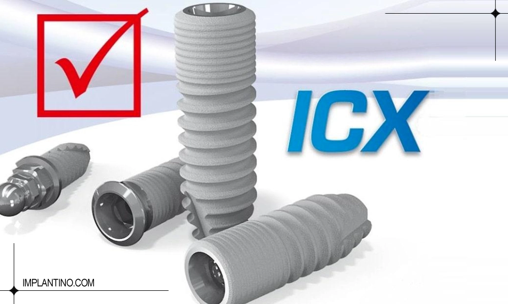 ایمپلنت icx آلمانی را بهتر بشناسید! 1 اجزای ایمپلنت ICX